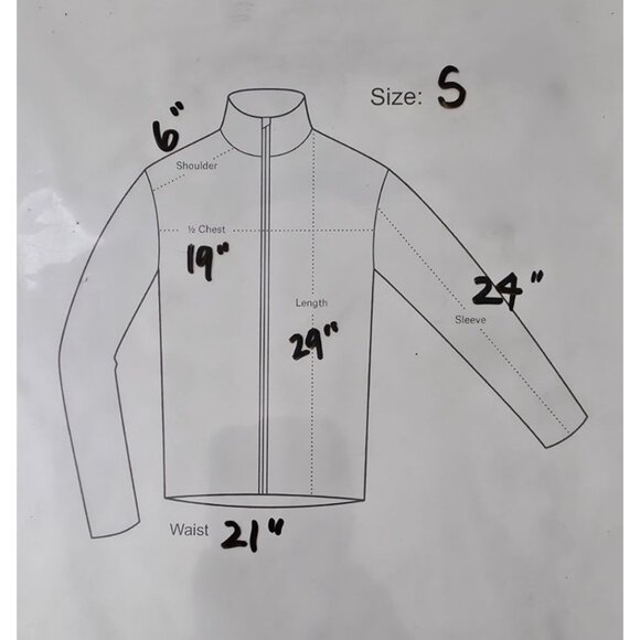 Vintage FIELD GEAR Denim Jean Chore Long Sleeve Jacket w/ Front Pockets Sz S - Picture 7 of 7